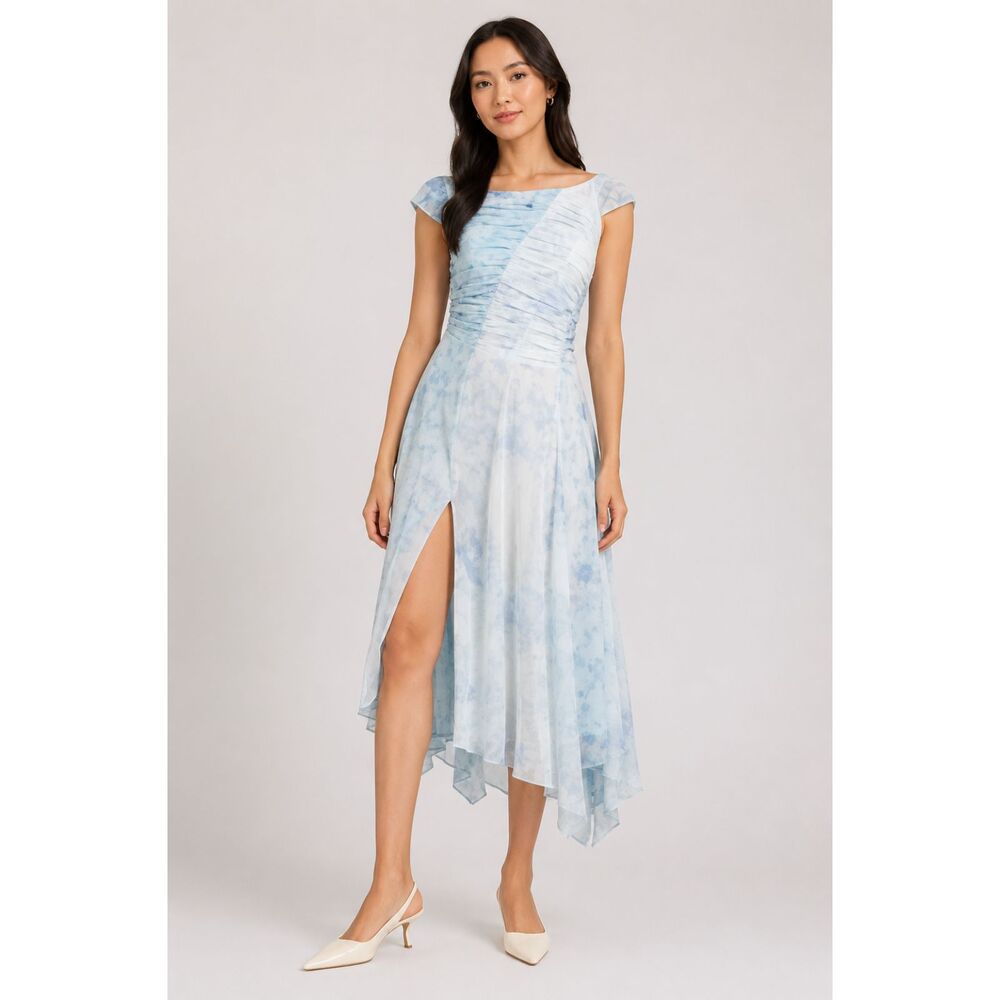 New Free People Heart To Heart Asymmetrical Mini Mixed Print Patchwork 4